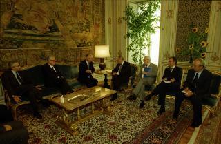 Incontro con il Dott. Mario Ciancio Sanfilippo, Presidente della Federazione Italiana Editori Giornali e con i componenti il Comitato di Presidenza della FIEG
