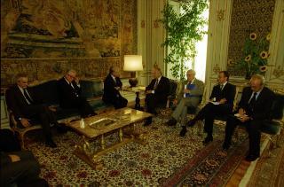 Incontro con il Dott. Mario Ciancio Sanfilippo, Presidente della Federazione Italiana Editori Giornali e con i componenti il Comitato di Presidenza della FIEG