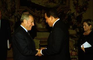 Incontro con il Presidente della Repubblica del Venezuela, Signor Hugo Chavez Frias
