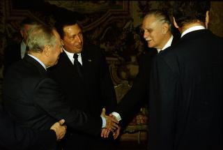 Incontro con il Presidente della Repubblica del Venezuela, Signor Hugo Chavez Frias