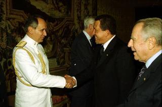 Incontro con il Presidente della Repubblica del Venezuela, Signor Hugo Chavez Frias
