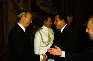 Incontro con il Presidente della Repubblica del Venezuela, Signor Hugo Chavez Frias