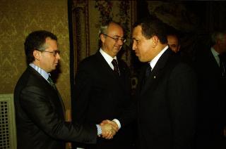 Incontro con il Presidente della Repubblica del Venezuela, Signor Hugo Chavez Frias