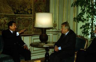 Incontro con il Presidente della Repubblica del Venezuela, Signor Hugo Chavez Frias