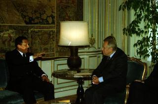 Incontro con il Presidente della Repubblica del Venezuela, Signor Hugo Chavez Frias