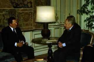 Incontro con il Presidente della Repubblica del Venezuela, Signor Hugo Chavez Frias