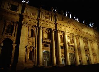 Intervento del Presidente della Repubblica alla cerimonia di Benedizione della facciata della Basilica di San Pietro in Vaticano presieduta da Sua Santità Giovanni Paolo II