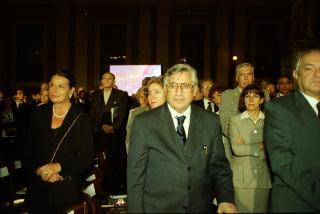 Intervento del Presidente della Repubblica alla cerimonia di Benedizione della facciata della Basilica di San Pietro in Vaticano presieduta da Sua Santità Giovanni Paolo II