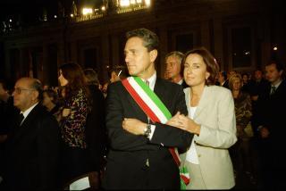 Intervento del Presidente della Repubblica alla cerimonia di Benedizione della facciata della Basilica di San Pietro in Vaticano presieduta da Sua Santità Giovanni Paolo II