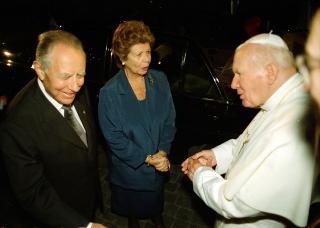 Intervento del Presidente della Repubblica alla cerimonia di Benedizione della facciata della Basilica di San Pietro in Vaticano presieduta da Sua Santità Giovanni Paolo II