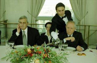 Incontro e successiva colazione in onore del Presidente della Repubblica d'Albania, Sua Eccellenza Rexhep Meidani