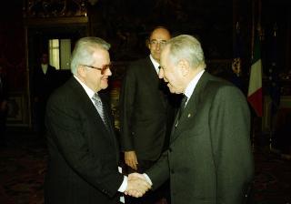 Incontro con S.E. il Signor Serban Stati, nuovo Ambasciatore della Repubblica di Romania: presentazione delle Lettere Credenziali