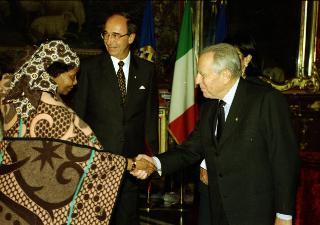 Incontro con S.E. la Signora Rachel R. Mathabo Ntsinyi, nuovo Ambasciatore del Regno del Lesotho: presentazione delle Lettere Credenziali