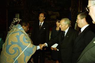 Incontro con S.E. la Signora Rachel R. Mathabo Ntsinyi, nuovo Ambasciatore del Regno del Lesotho: presentazione delle Lettere Credenziali