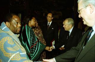 Incontro con S.E. la Signora Rachel R. Mathabo Ntsinyi, nuovo Ambasciatore del Regno del Lesotho: presentazione delle Lettere Credenziali