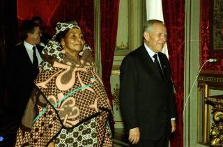 Incontro con S.E. la Signora Rachel R. Mathabo Ntsinyi, nuovo Ambasciatore del Regno del Lesotho: presentazione delle Lettere Credenziali