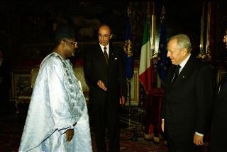 Incontro con S.E. il Signor Ibrahim Bocar Daga, nuovo Ambasciatore della Repubblica del Mali: presentazione delle Lettere Credenziali