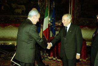Incontro con S.E. il Signor Aziz Mekouar, nuovo Ambasciatore del Regno del Marocco: presentazione delle Lettere Credenziali
