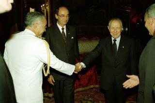 Incontro con S.E. il Signor Aziz Mekouar, nuovo Ambasciatore del Regno del Marocco: presentazione delle Lettere Credenziali