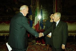 Incontro con S.E. il Signor Gunnar Riberholdt, nuovo Ambasciatore del Regno di Danimarca: presentazione delle Lettere Credenziali