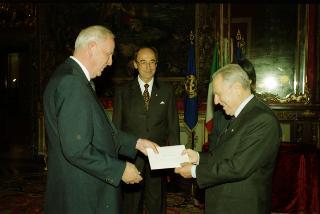 Incontro con S.E. il Signor Gunnar Riberholdt, nuovo Ambasciatore del Regno di Danimarca: presentazione delle Lettere Credenziali