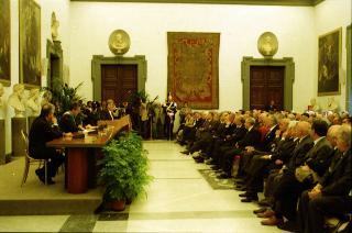 Intervento del Presidente della Repubblica alla cerimonia inaugurale del 100° Congresso della Società Italiana di Medicina Interna, Roma, Sala della Protomoteca in Campidoglio