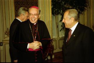 Incontro con S.E. Rev.ma Mons. Giovanni Battista Re, Sostituto per gli Affari Generali della Segreteria di Stato della Santa Sede