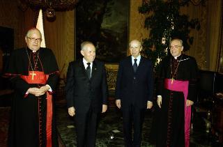 Visita di restituzione di Sua Eminenza Reverendissima il Cardinale Segretario di Stato della Santa Sede