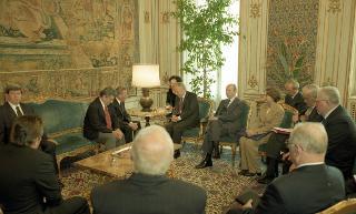 Incontro con  Incontro con il Presidente della Repubblica Slovacca, Signor Rudolf Schuster