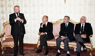 Incontro con l'Amm. Angelo Mariani, Segretario generale del Consiglio supremo di difesa, Presidente Nazionale della Lega Navale Italiana, con gli Organi Direttivi dell'Ente