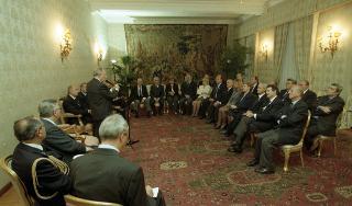 Incontro con l'Amm. Angelo Mariani, Segretario generale del Consiglio supremo di difesa, Presidente Nazionale della Lega Navale Italiana, con gli Organi Direttivi dell'Ente