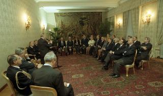 Incontro con l'Amm. Angelo Mariani, Segretario generale del Consiglio supremo di difesa, Presidente Nazionale della Lega Navale Italiana, con gli Organi Direttivi dell'Ente