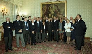 Incontro con l'Amm. Angelo Mariani, Segretario generale del Consiglio supremo di difesa, Presidente Nazionale della Lega Navale Italiana, con gli Organi Direttivi dell'Ente