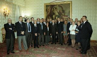 Incontro con l'Amm. Angelo Mariani, Segretario generale del Consiglio supremo di difesa, Presidente Nazionale della Lega Navale Italiana, con gli Organi Direttivi dell'Ente