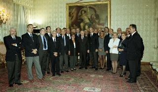 Incontro con l'Amm. Angelo Mariani, Segretario generale del Consiglio supremo di difesa, Presidente Nazionale della Lega Navale Italiana, con gli Organi Direttivi dell'Ente