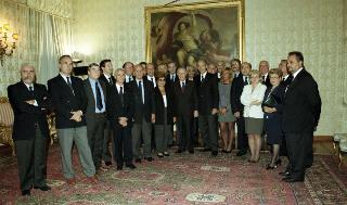 Incontro con l'Amm. Angelo Mariani, Segretario generale del Consiglio supremo di difesa, Presidente Nazionale della Lega Navale Italiana, con gli Organi Direttivi dell'Ente