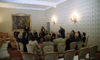 Incontro con i componenti del Gruppo Parlamentare di collaborazione Italia-Spagna
