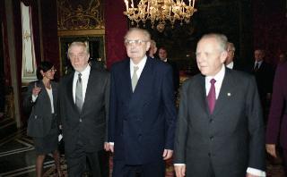 Incontro e successiva colazione in onore del Presidente della Repubblica di Croazia, S.E. il Signor Franjo Tudjman