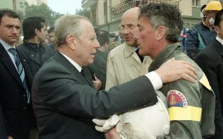 Visita del Presidente della Repubblica a Foggia in occasione del crollo del Palazzo