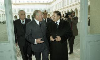 Visita di Stato del Presidente della Repubblica Algerina Democratica e Popolare, S.E. il Signor Abdelaziz Bouteflika