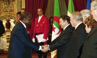 Visita di Stato del Presidente della Repubblica Algerina Democratica e Popolare, S.E. il Signor Abdelaziz Bouteflika