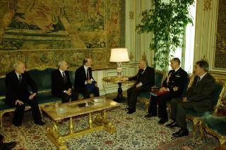 Incontro con il Gen. C.A. Fortunato Pietro Muraro, Presidente Nazionale dell'Unione Nazionale Ufficiali in congedo d'Italia, con i componenti il Consiglio Direttivo Nazionale dell'UNUCI