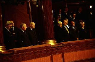Intervento del Presidente della Repubblica alla commemorazione del Sen. Prof. Amintore Fanfani, Roma, Palazzo Madama