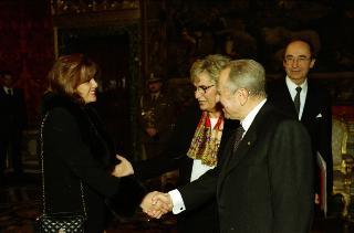 Incontro con S.E. la Signora Lilia Romero Pereira, nuovo Ambasciatore della Repubblica del Paraguay: presentazione delle Lettere Credenziali
