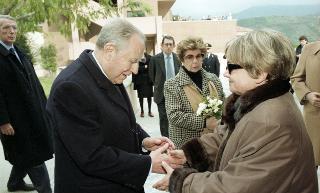 Omaggio alla Salma dell'On. Nilde Iotti, presso la camera ardente, Palazzo Montecitorio