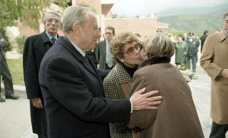 Omaggio alla Salma dell'On. Nilde Iotti, presso la camera ardente, Palazzo Montecitorio