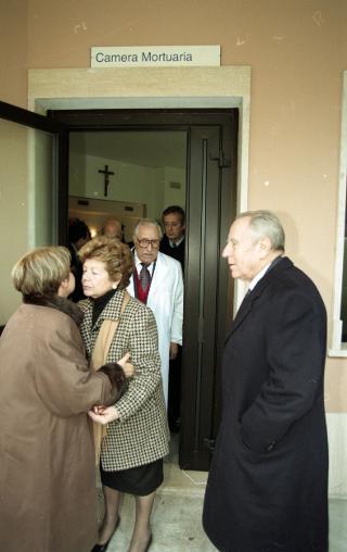 Omaggio alla Salma dell'On. Nilde Iotti, presso la camera ardente, Palazzo Montecitorio