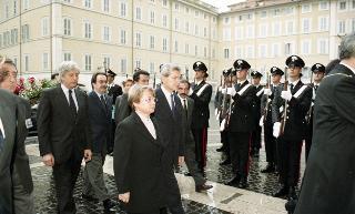 Omaggio alla Salma dell'On. Nilde Iotti, presso la camera ardente, Palazzo Montecitorio