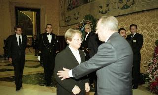 Omaggio alla Salma dell'On. Nilde Iotti, presso la camera ardente, Palazzo Montecitorio