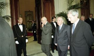 Omaggio alla Salma dell'On. Nilde Iotti, presso la camera ardente, Palazzo Montecitorio